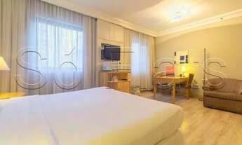 Imagem 4: Flat no Tryp Higienópolis com 1 dormitório e 1 vaga disponível para locação com entrada im