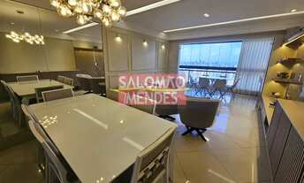 Imagem 2: Apartamento Mobiliado na Doca, no Umarizal. Andar alto, Vista Baia