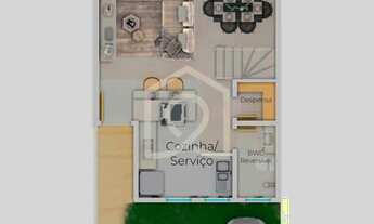 Imagem 4: Sobrado para venda possui 91 metros quadrados com 3 quartos em Nova Parnamirim - Parnamiri