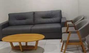 Imagem 2: Bom apartamento no 10º andar, lateral, com orientação solar norte e área útil de 76m². O i