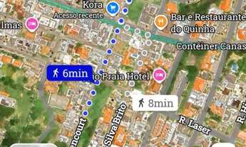 Imagem 2: Praia de Canasvieiras, FLN SC. À 450m do mar