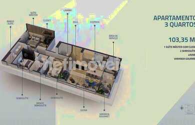 Imagem 5: Venda Apartamento 3 quartos Santo Agostinho Belo Horizonte