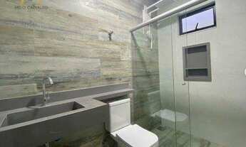 Imagem 4: Casa Nova e Moderna com Pé direito duplo, Piscina e Churrasqueira no Guarapark.