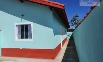 Imagem 2: Casa NOVA com 2 dormitórios à venda, 61 m² por R$ 185.000 - Jardim Leonor - Mongaguá/SP