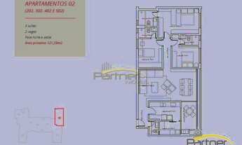Imagem 7: Apartamento com 3 dormitórios à venda, 121 m² por R$ 1.345.496,00 - Cristo Rei - Curitiba