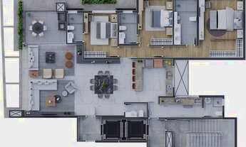 Imagem 3: APARTAMENTO com 3 dormitórios à venda por R$ 2.213.640,00 no bairro Batel - CURITIBA / PR