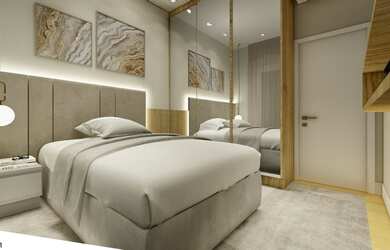 Imagem 5: Casa de condomínio térrea para venda possui 230 metros quadrados com 3 quartos