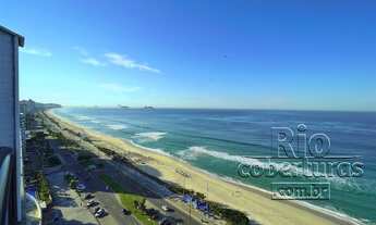 Imagem 5: Cobertura à venda na Praia da Barra da Tijuca. RJ. Frontal mar