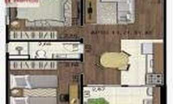 Imagem 5: Apartamento com 2 dormitórios à venda, 42 m² por R$ 240.000,00 - Vila Nova Bonsucesso - Gu