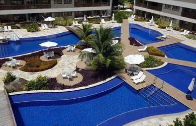 Imagem 2: Malawi Beach Resort - Duplex mobiliado - 3 suítes - Vista para piscina-Beira mar de Muro A