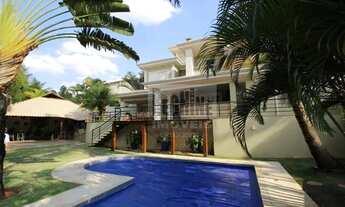 Imagem 2: Alphaville Campinas - Ótima Residência em Amplo Terreno para venda ou locação. Terreno co