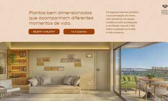 Imagem 7: GAL URBAN BEACH LIVING - APARTAMENTO QUARTO E SALA COM LAVABO 46,67M² - PRAIA DO CORSÁRIO