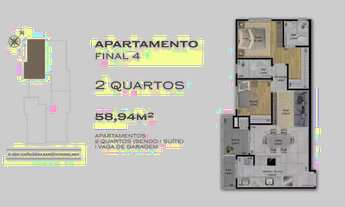 Imagem 3: Apartamento para venda, São Pedro, São José Dos Pinhais