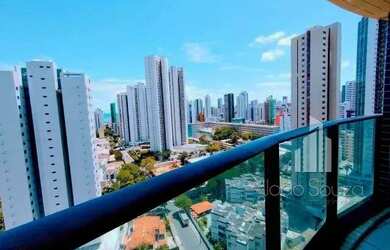 Imagem 4: ALLURES VILLAGE ANDAR ALTO EM BOA VIAGEM 3 QUARTOS E 135M² - ALTO PADRÃO - MOBILIADO