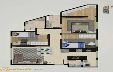 Imagem 3: Apartamento à venda, 3 quartos, 1 suíte, 2 vagas, Vila Paris - Belo Horizonte/MG