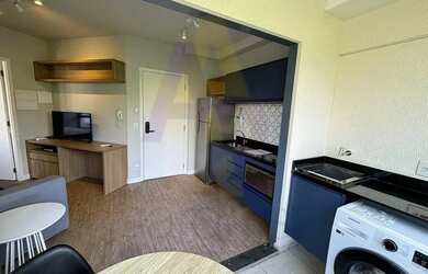 Imagem 3: Apartamento à venda em Pinheiros com 32 m² e 1 dormitório/quartos disponíveis