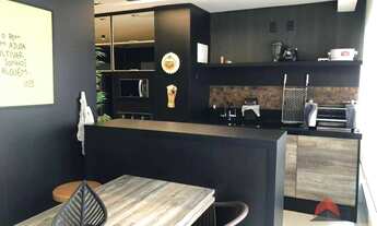 Imagem 2: Apartamento com 1 dormitório para alugar, 40 m² por R$ 3.801/mês - Jardim Aquarius - São J