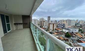 Imagem 2: Apartamento com 3 dormitórios à venda, 108 m² por R$ 500.000,00 - Caiçara - Praia Grande/S