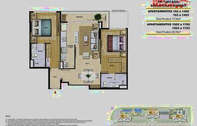 Imagem: Apartamento com 2 dormitórios à venda