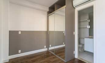 Imagem 7: Excelente apartamento no Brooklin! 33m2, 1 banheiro, 1 vaga. Armário embutido e ar condici