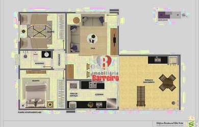 Imagem 4: Área Privativa 2 Quartos no Tirol