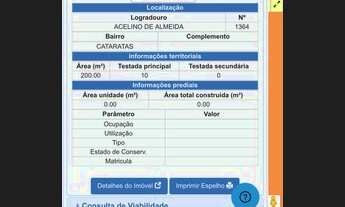 Imagem 4: Torro Terreno cataratas