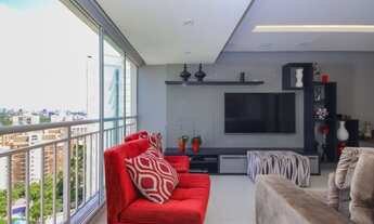 Imagem 2: Apartamento em andar alto com 3 dormitórios 2 suítes 3 vagas box/garagem. Jardim Europa Po