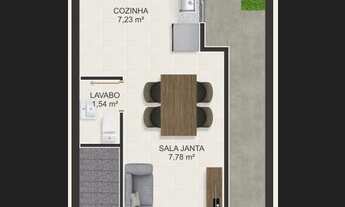 Imagem 7: Sobrado 03 dormitórios,Loteamento Florais Paraná, Cascavel -PR
