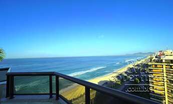 Imagem 2: Cobertura à venda na Praia da Barra da Tijuca. RJ. Frontal mar