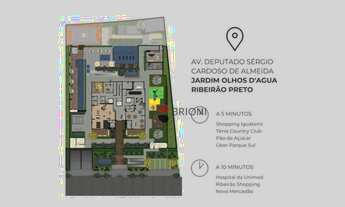 Imagem 4: Edifício Tayga, apartamentos e coberturas, 3 suítes, Jardim Olhos D'água em Ribeirão