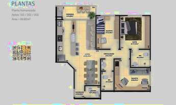 Imagem 6: Apartamento em Nova Palhoça - Palhoça R$ 315.000,00