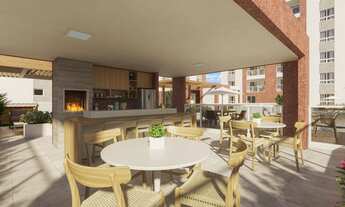 Imagem 3: Localizado a 650m -Todos com 2/4, sendo 1 suíte e ampla varanda gourmet 67,52m² a 68,84m²