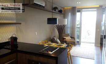 Imagem 3: Apartamento com 1 dormitório para alugar, 45 m² por R$ 4.558,00/mês - Tamboré - Santana de