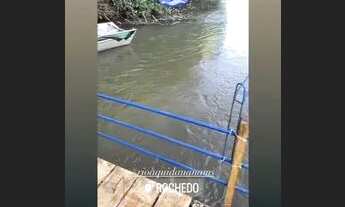 Imagem 4: Lotes na beira do rio em rochedo ms