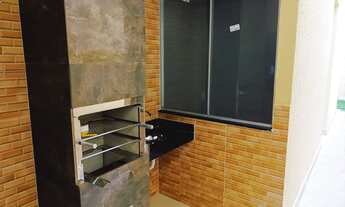 Imagem 3: CASA NOVA 3 SUÍTES PLENAS ALTO PADRÃO VARANDA GOURMET PORCELANATO ILUMINAÇÃO LED PISCINA A