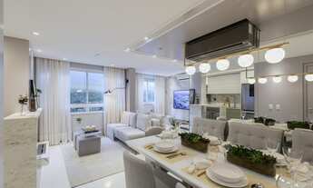 Imagem 5: Apartamento de 56 m com 2 dormitórios, suíte, churrasqueira e vaga