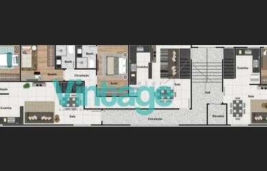 Imagem 6: COBERTURA 03 QTOS 01 SUÍTE 02 VGS NO BAIRRO DIAMANTE EM BELO HORIZONTE MG