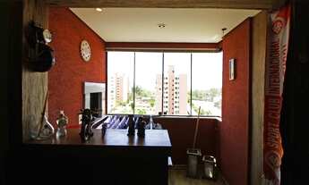 Imagem 6: Apartamento de três dormitórios, transformados em dois, um deles suíte e uma vaga na garag