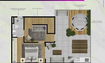 Imagem 4: Apartamento para venda tem 112 metros quadrados com 2 quartos