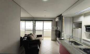 Imagem 2: Apartamento para Locação e Venda mobiliado de 1 quarto com suíte, Ar condicionado, Sacada