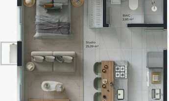 Imagem 2: Empreendimento Studio à venda em Barreiros São José