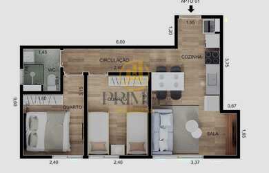 Imagem 6: Apartamento à Venda em Jardim Atlântico