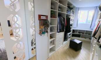 Imagem 5: Incrível Mansão de 4Q C/Suíte Closets Piscina c/ Borda Infinita e Praça de Fogo no Boule