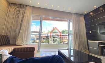 Imagem 5: Apartamento com 3 dormitórios à venda, 105 m² por R$ 690.000 - Jardim Nova Petrópolis - Sã