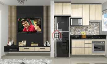 Imagem 2: Apartamento com 2 dormitórios à venda, 45 m² por R$ 280.000,00 - Vila Pires - Santo André