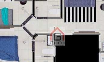 Imagem 3: Apartamento com 2 dormitórios à venda, 52 m² por R$ 275.000 - Parque Novo Oratório - Santo