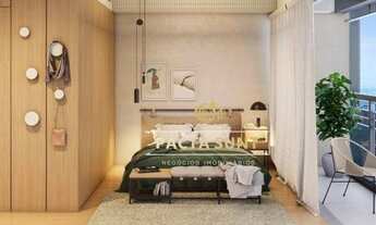 Imagem 2: Studio com 1 dormitório, sala, varanda, cozinha, banheiro, à venda, 28,86 m² por R$ 427.00