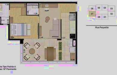 Imagem 3: Apartamento com 1 dormitório à venda, 52 m² por R$ 990.000,00 - Boaçava - São Paulo/SP