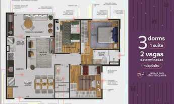 Imagem 2: Apartamento para Venda em São Caetano do Sul, CENTRO, 3 dormitórios, 1 suíte, 2 banheiros