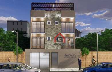 Imagem 6: Apartamento com 3 dormitórios à venda, 84 m² por R$ 465.000,00 - Vila Eldízia - Santo Andr